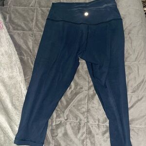 Lulu lemon navy legging size 14